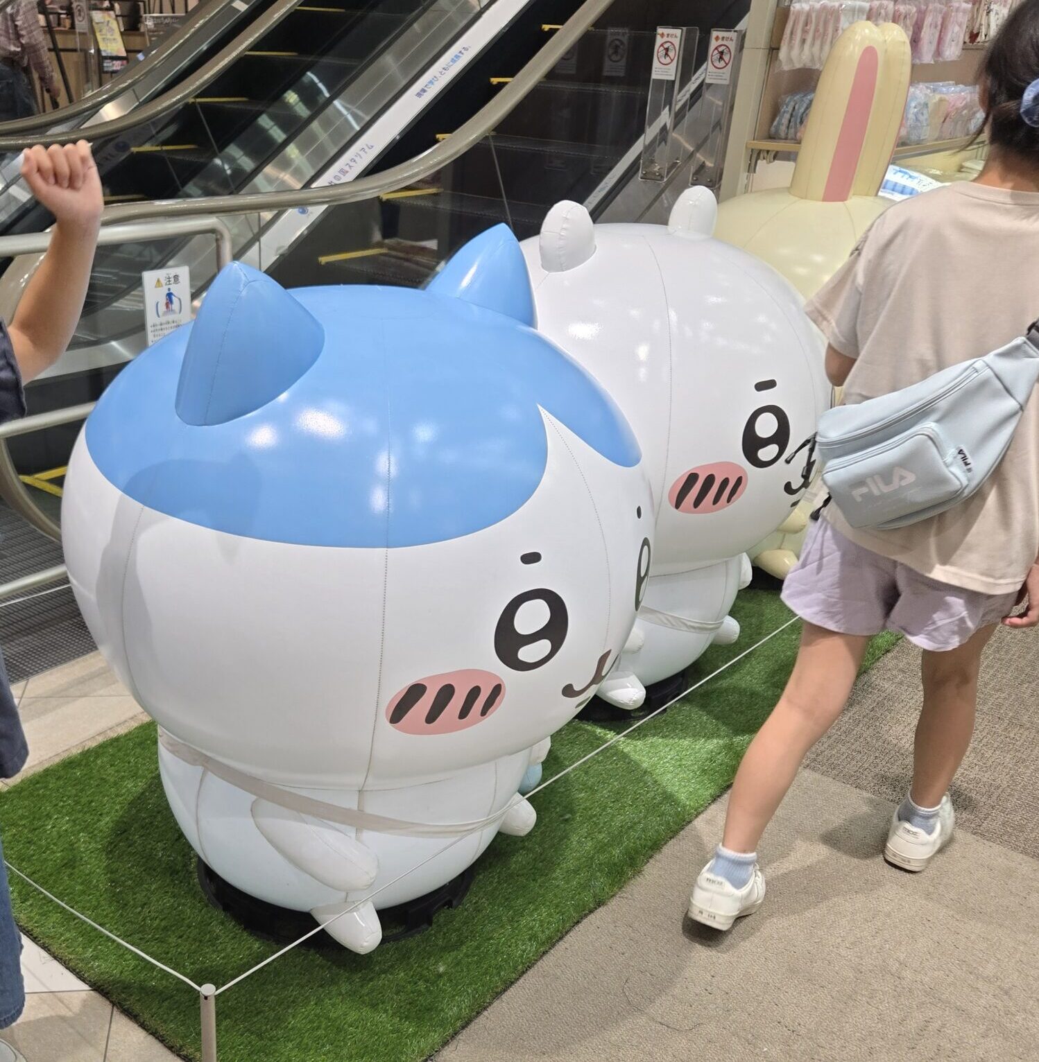 並んだちいかわたち。